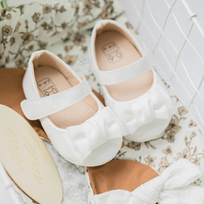 Infant Girls Shoes PU Anti-slip Bowknot Classic Princess Dress 3-colors 0-18M Fashion Shoes