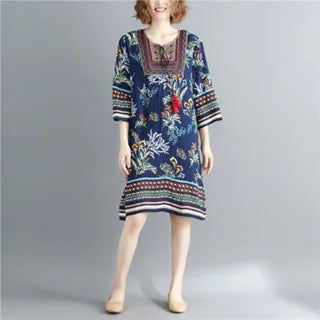 Women Bohemian Summer Dress