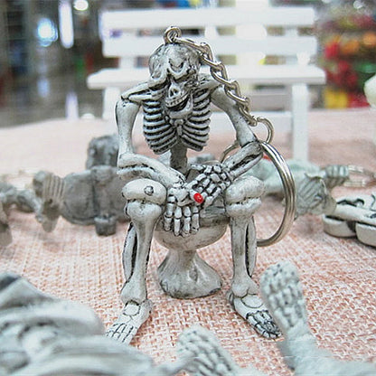 Skeleton Keychain Halloween