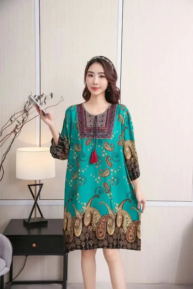 Women Bohemian Summer Dress