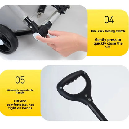 Small Pet Dog Stroller