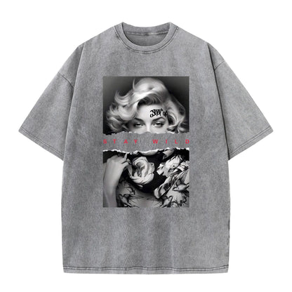 Cotton Washed T-Shirt Women