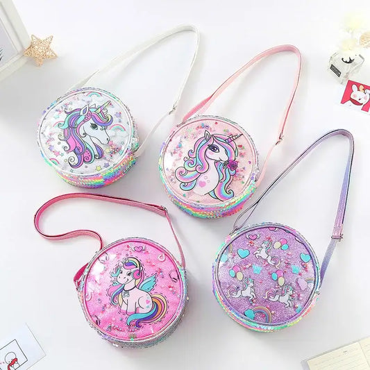 Kids Sequin Crossbody Bag