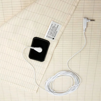 Grounding Sheets King Size - Organic Cotton and Silver Fiber, Grounding Fitted Sheet Wellness Sleep