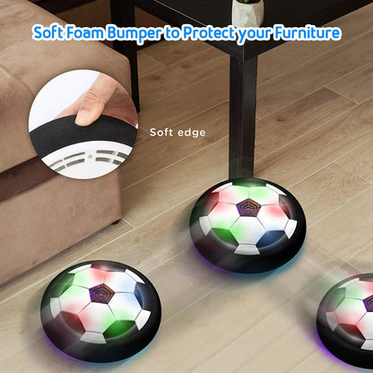 Hover Soccer Ball Toys for Children Electric Floating Football with LED Light Music Soccer Ball
