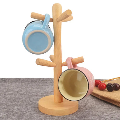 Wooden Kitchen Towel Holder