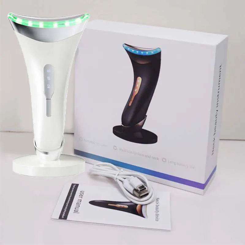Skin Firming Face Lift V Face Anti-Wrinkle Neck Face Beauty Device 3 Colors Led Photon