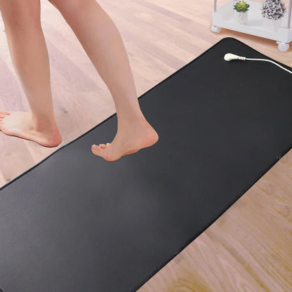 Grounding Mat for Sleep, Energy, Pain Relief, Inflammation, Balance, Wellness. Earth Connected Therapy Indoor Grounding
