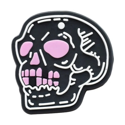 1pcs Women's Shoe Charms Halloween Witches Skull Shoe Accessories Decorations Buckle for Kids Boys Girls Gifts