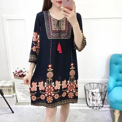 Women Bohemian Summer Dress