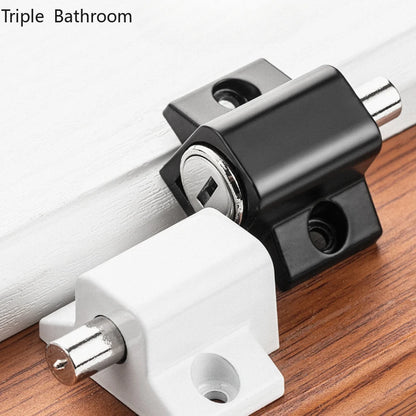 1 set of aluminum alloy telescopic window lock plastic steel sliding window anti-theft lock