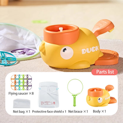 Flying Disc Air Rocket Launcher Toy