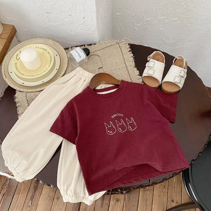 Unisex children summer tee