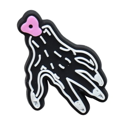 1pcs Women's Shoe Charms Halloween Witches Skull Shoe Accessories Decorations Buckle for Kids Boys Girls Gifts