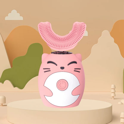 Sonic Electric Toothbrush Kids U-shaped Smart 360 Degrees Ultrasonic Tooth Brush Teeth Whitening