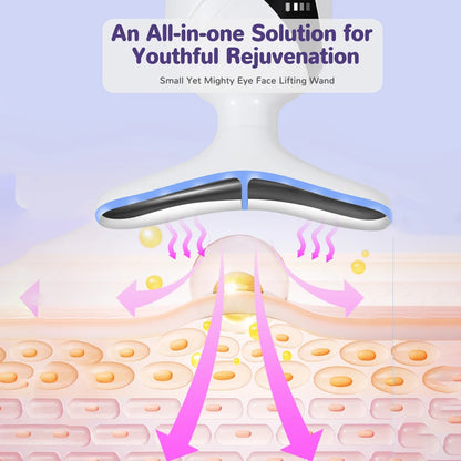 1PC Neck beauty instrument, face and neck massager, suitablefor women's home skin care