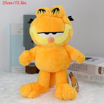 Original GARFIELD FAMILY Kawaii Soft Plush Toys Cute Cartoon Garfield Cat Odie Stuffed