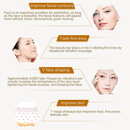 Beauty Roller Massager Wand Face Massage Tool Beauty Stick Face Lift Up Skin Shape Slim