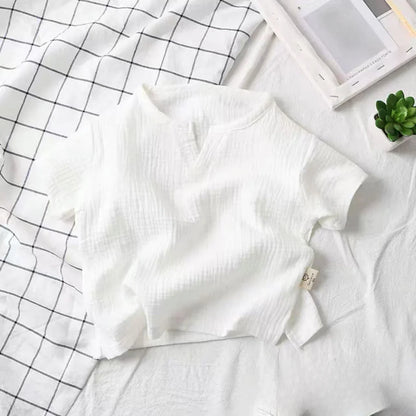 Summer Kids Solid T-Shirt