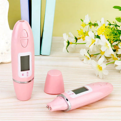 Digital Skin Oil Moisture Tester Face Detector Salon Beauty Device