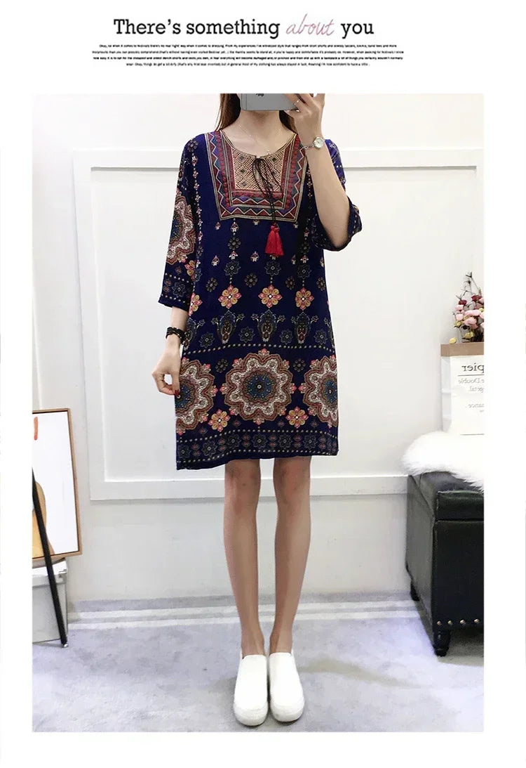 Women Bohemian Summer Dress