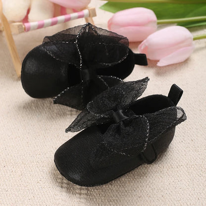 Soft Cotton Lace Baby Girl Princess Shoes 2023 Newborn Moccasins Shoes Cotton Sole