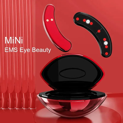 Mini 3D EMS eye area care exercises device EMS LED EYE Patch Eye Skin Renew Anti Aging Device