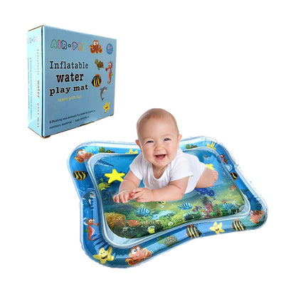 Baby Inflatable Water Mat, Infants Summer Beach Water Mat Patted Pad Water Cushion