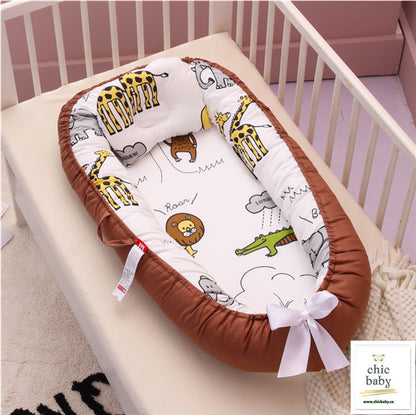 Baby Removable And Washable Bed Crib Portable Crib