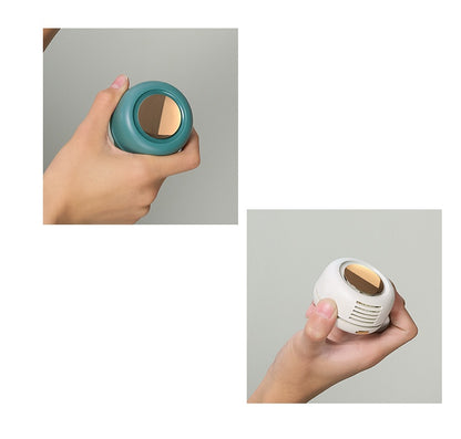 Mini Clip Fan Hanging Waist Neck Fan Girl Electric Air Cooling Fan 900mah USB