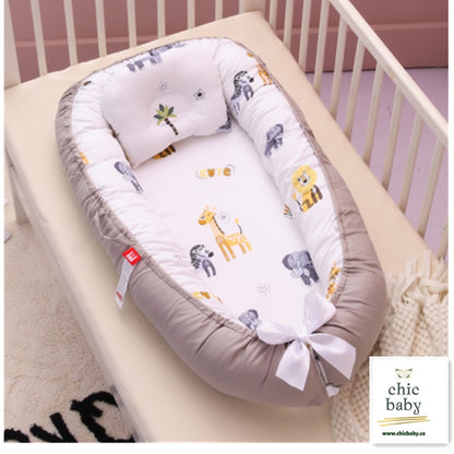 Baby Removable And Washable Bed Crib Portable Crib
