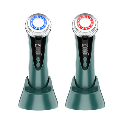 Warm facial massage cleansing beauty instrument