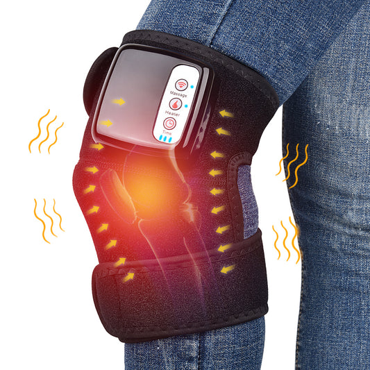 Electric Infrared Heating Knee Massager Wrap Elbow Joint Support Vibration Therapy Physiotherapy