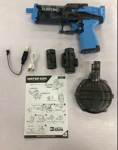 Fire Rat Electric Water Pistol Cool Light Full Automatic Water Spray Gun Summer Toy Sports