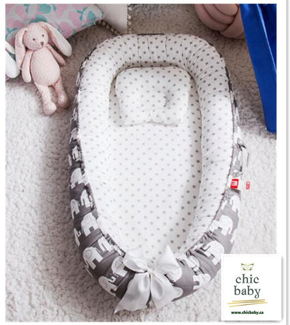 Baby Removable And Washable Bed Crib Portable Crib
