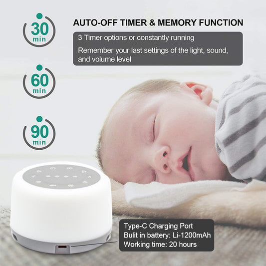 Small Night Light Intelligent White Noise Sleep Instrument
